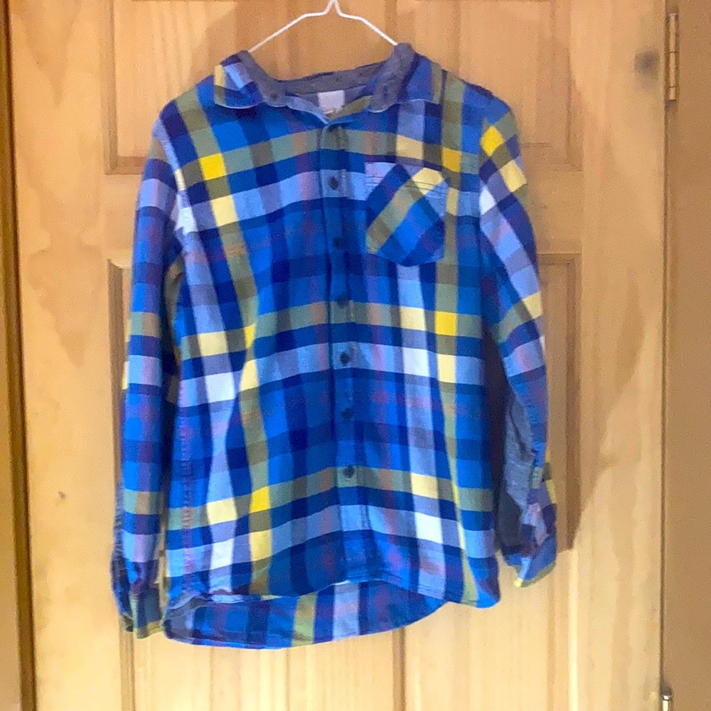Boys SZ. 12-14 Cat and Jack Flannel shirt
